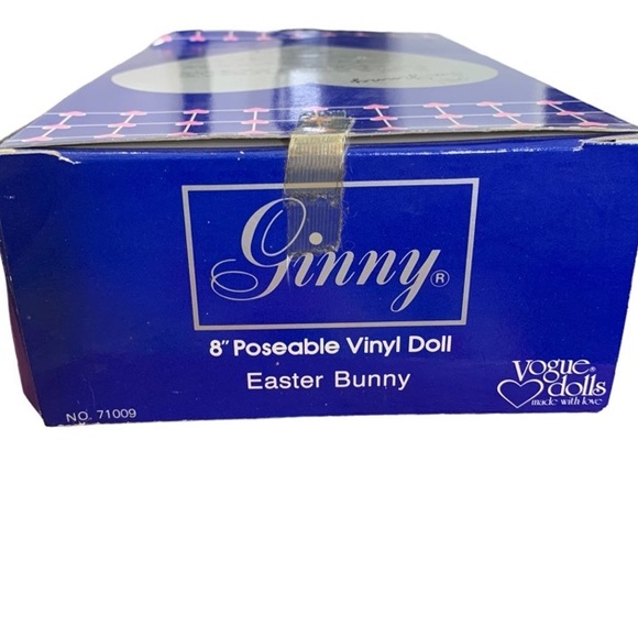 Vogue Ginny Vintage 1984 8” poseable Easter bunny vinyl doll toys: - Picture 9 of 10